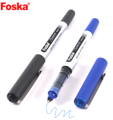 Bolígrafo roller tinta líquida Azul o Negro