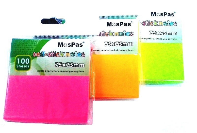 Block Post-It  75*75 mm