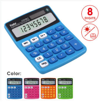 Calculadora 8 digitos de color