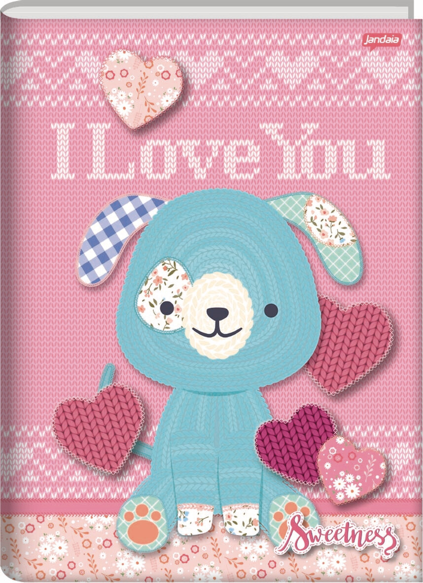 Cuaderno Jandaia  Tapa Dura Espiral  80 Hojas