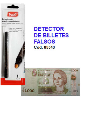 Detector De Billetes Falsos pesos y dólares