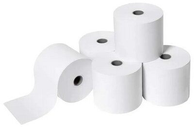 Papel para registradora rollo térmico de 57mm para POST