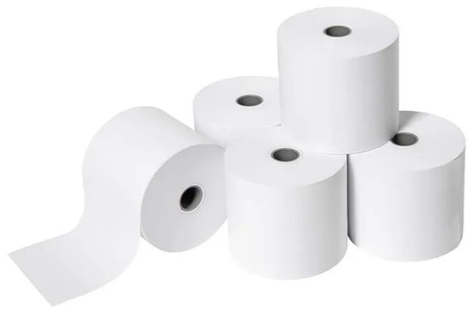 Papel para registradora, Rollo Obra de 57mm, por 53m