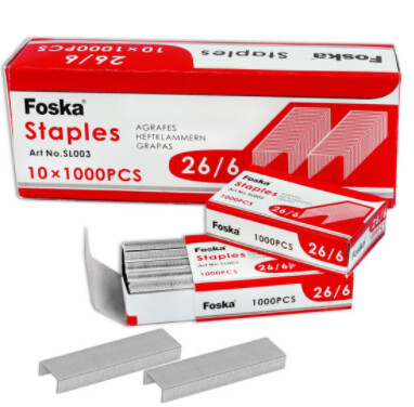 Broches 26/6 por 5000