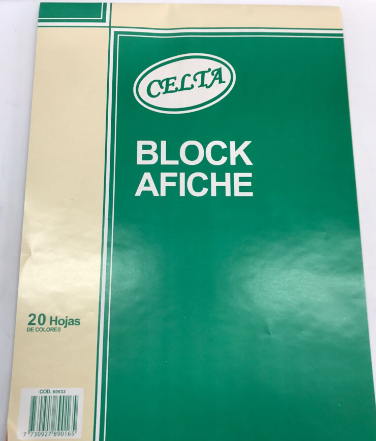 Block Afiche 1/8 Watman