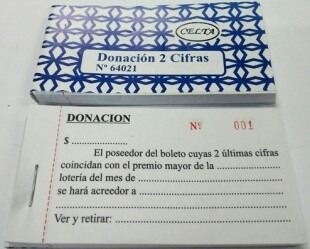 Donación  &quot; 2 CIFRAS &quot;