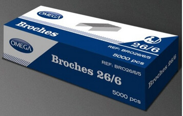 Broches OMEGA 26/6 *5000