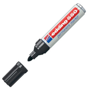Marcador Permanente EDDING 500 Negro