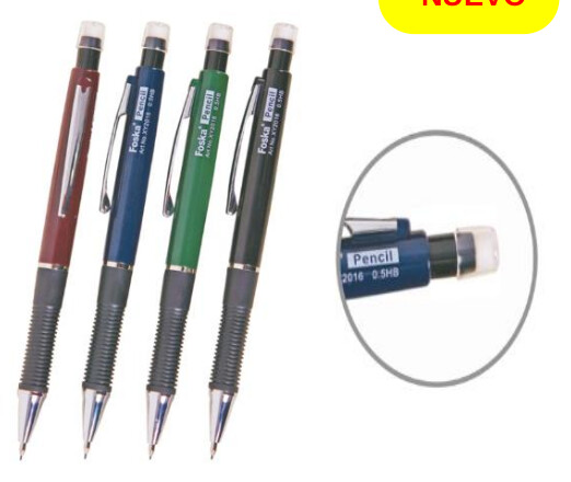 Portaminas 0.5mm punta de metal