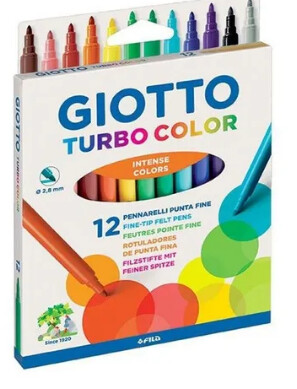 Marcador Escolar Fino  *12 GIOTTO