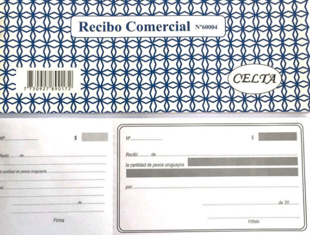 Recibo Comercial chico