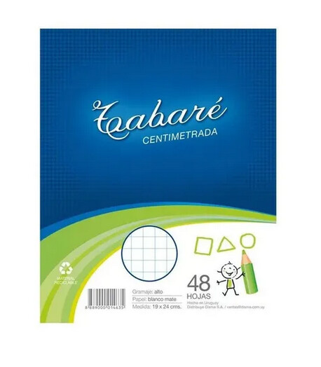 Hojas Tabaré Centimetradas