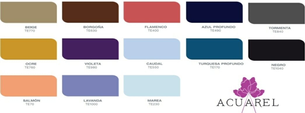 Exhibidor Pintura para Tela Acuarel (+330 unidades )