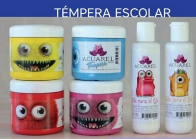Tempera Acuarel Fluo