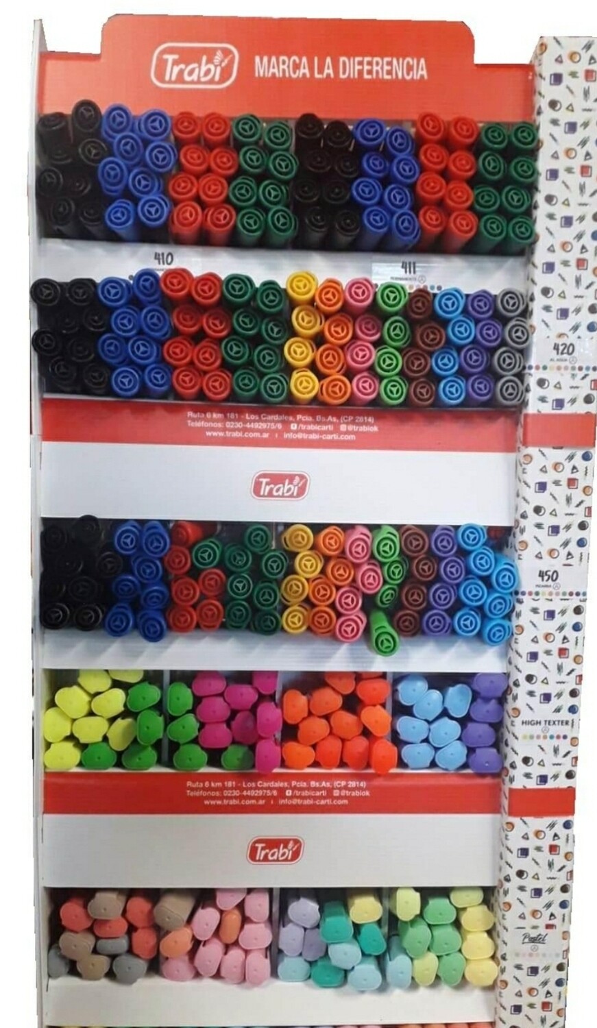 Exhibidor TRABI 352  Marcadores