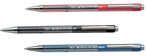 Boligrafo PILOT    BETTER Retractil