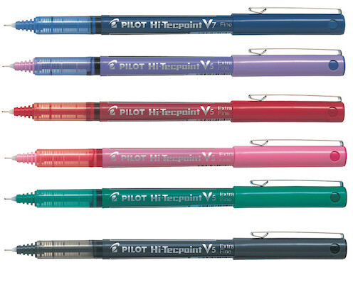 Bolígrafo PILOT V5 (0.5mm)