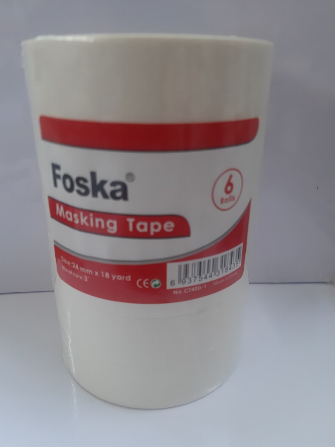 Cinta Enmascarar 24mm*16Mts.pack por 6