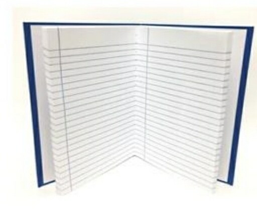 Cuarderno  Stiff 5 colores Tapa dura cosido 96-hojas
