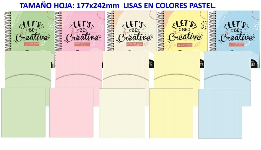 Cuaderno espiral Artístico