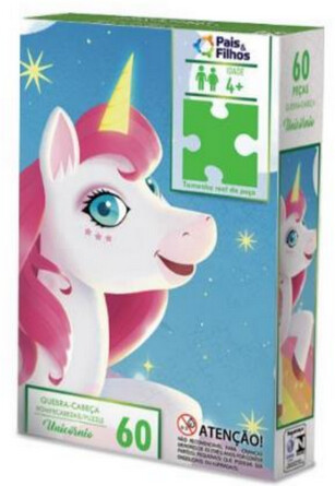 PUZZLE 60 PIEZAS UNICORNIO