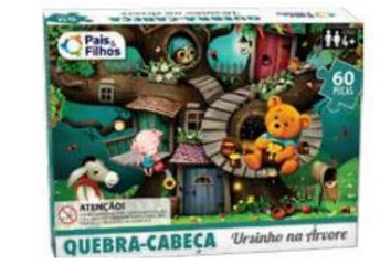 PUZZLE 60 PIEZAS OSITOS EN ARBOL