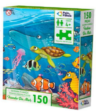 PUZZLE 150 PIEZAS FONDO DEL MAR