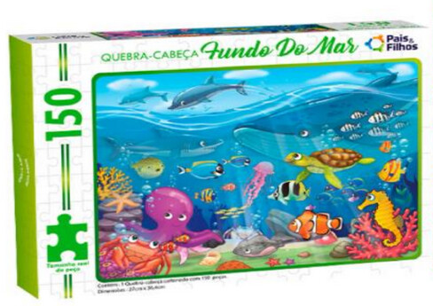 PUZZLE 150 PIEZAS FONDO DEL MAR