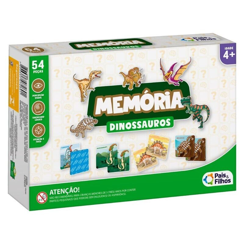 Memoria Dinos  54 piezas