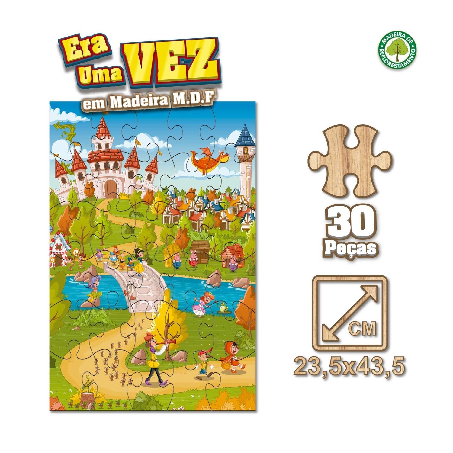 PUZZLE 30 Piezas ERA UNA VEZ