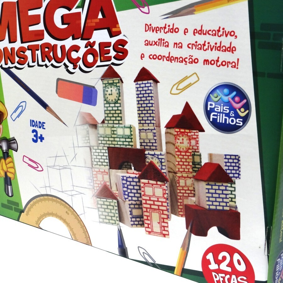 MEGA CONSTRUCCIONES 120 PIEZAS