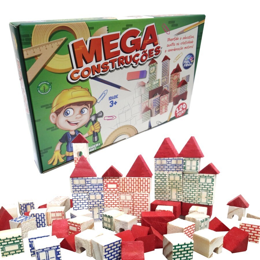 MEGA CONSTRUCCIONES 120 PIEZAS