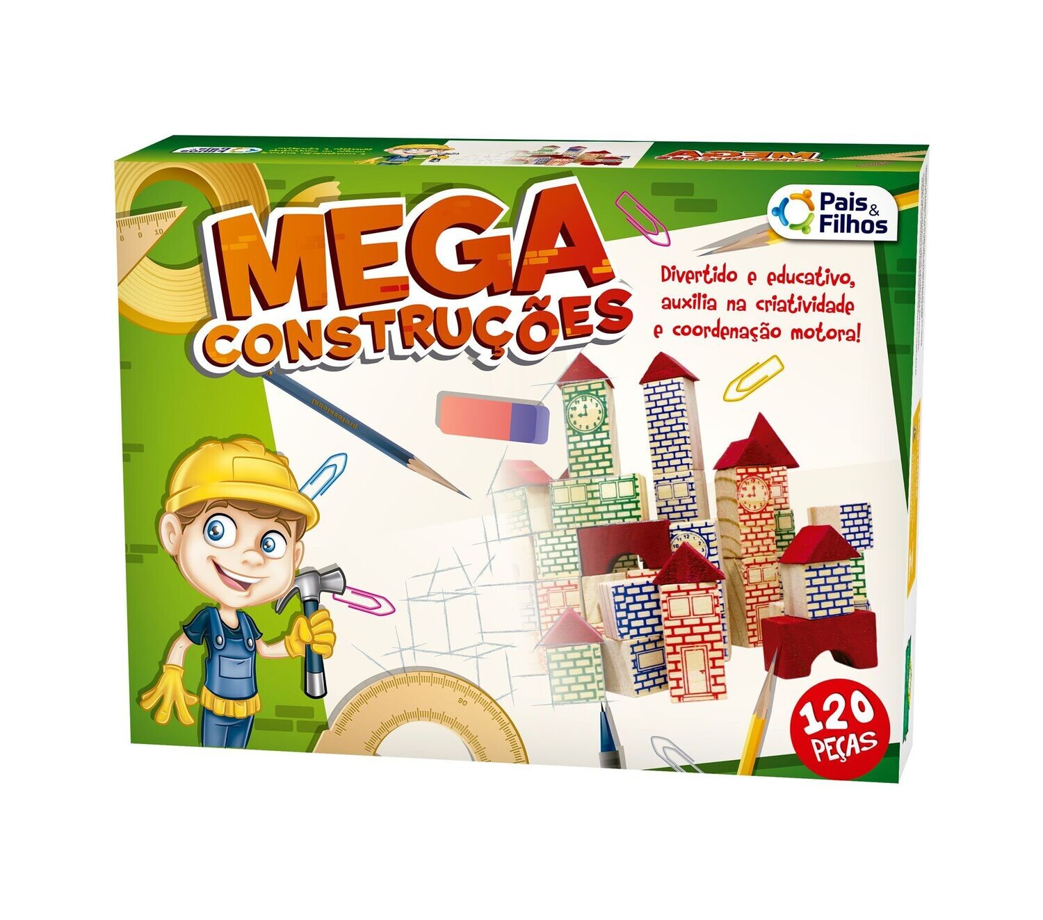 MEGA CONSTRUCCIONES 120 PIEZAS