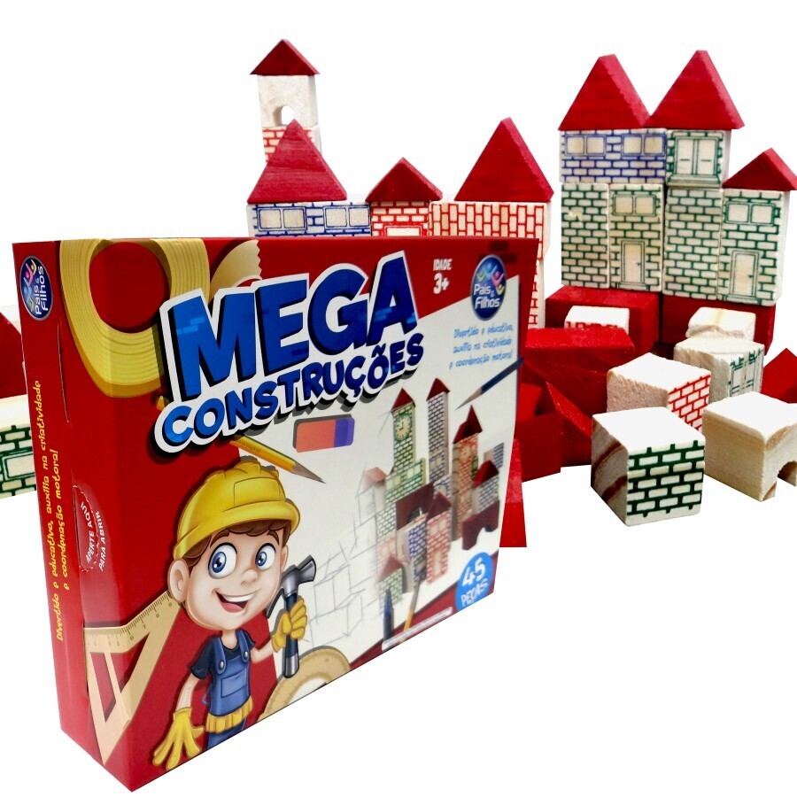 MEGA CONSTRUCCIONES 45 PIEZAS