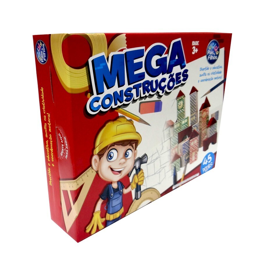 MEGA CONSTRUCCIONES 45 PIEZAS