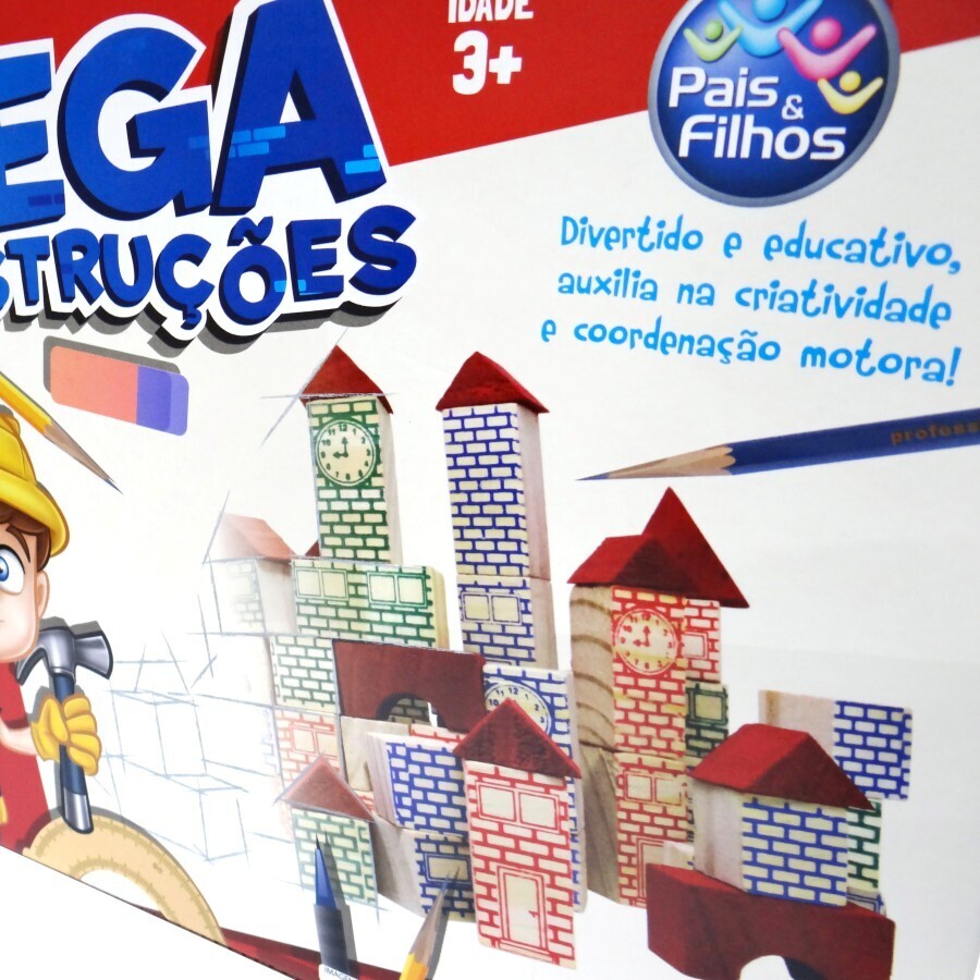 MEGA CONSTRUCCIONES 45 PIEZAS