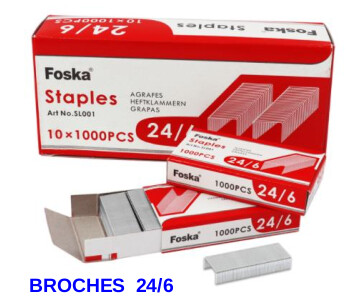 Broches 24/6