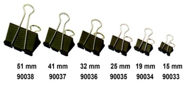 Aprieta Papel Doble Clip 51mm