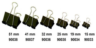 Aprieta Papel Doble Clip 32mm 1 1/4"