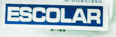 Etiqueta insigna ESCOLAR