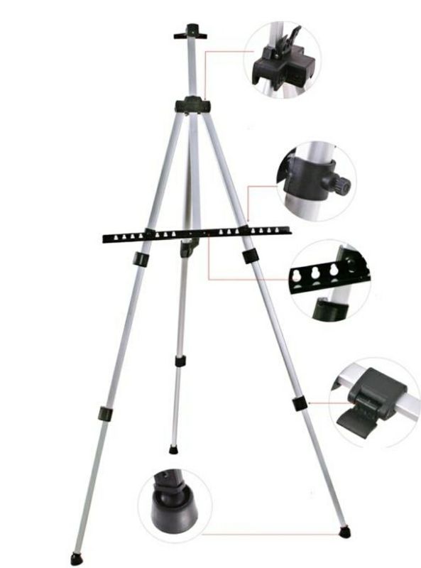 Atril de pintor de Aluminio 52*165cm