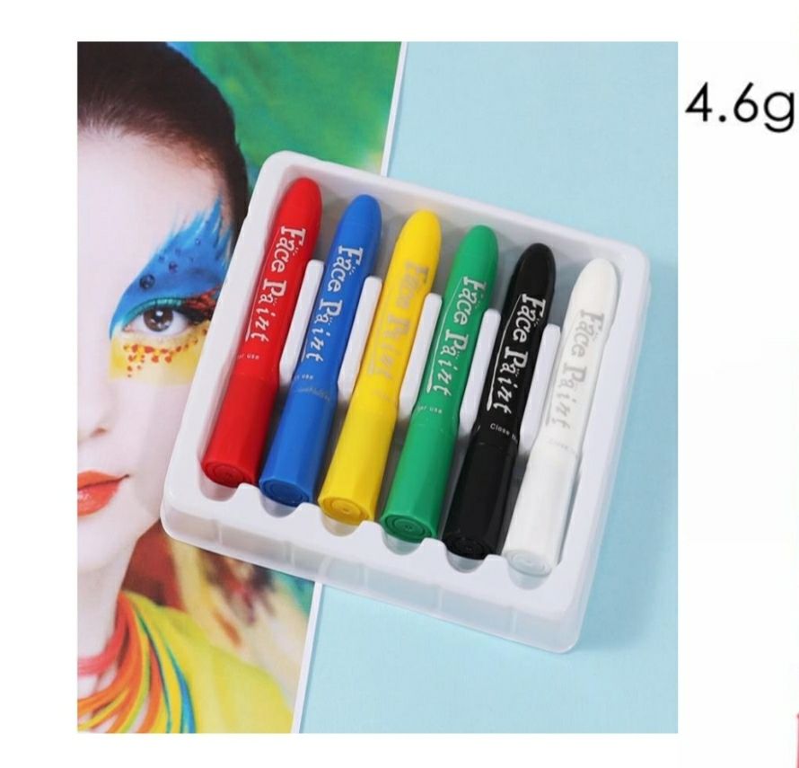 Pintura Maquillaje de Cara set *6