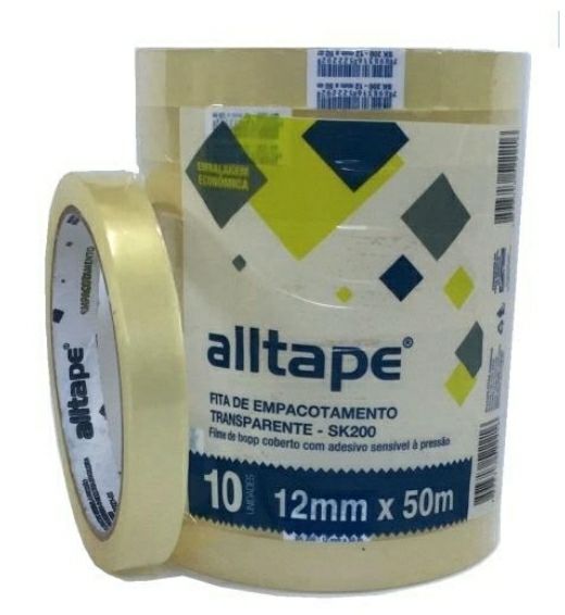 Cinta adhesiva all Tape 12mm por 50 m