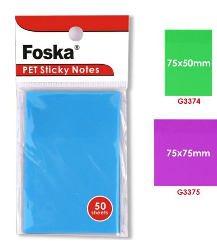 Block Post-IT de Plástico 75*75