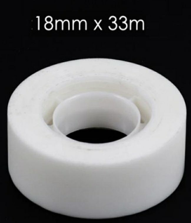 Cinta adhesiva 18mm * 33mm   INVISIBLE