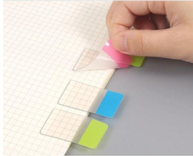 Banderita Plástico  25 * 38mm  45 piezas