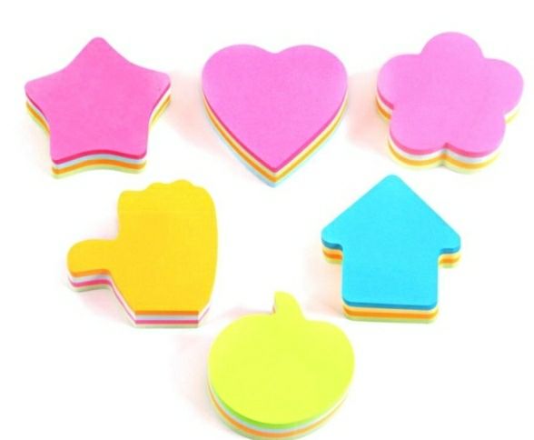 Block Post IT Forma Estrella