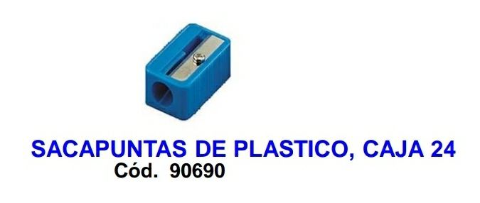 Sacapunta plastico Foska *24