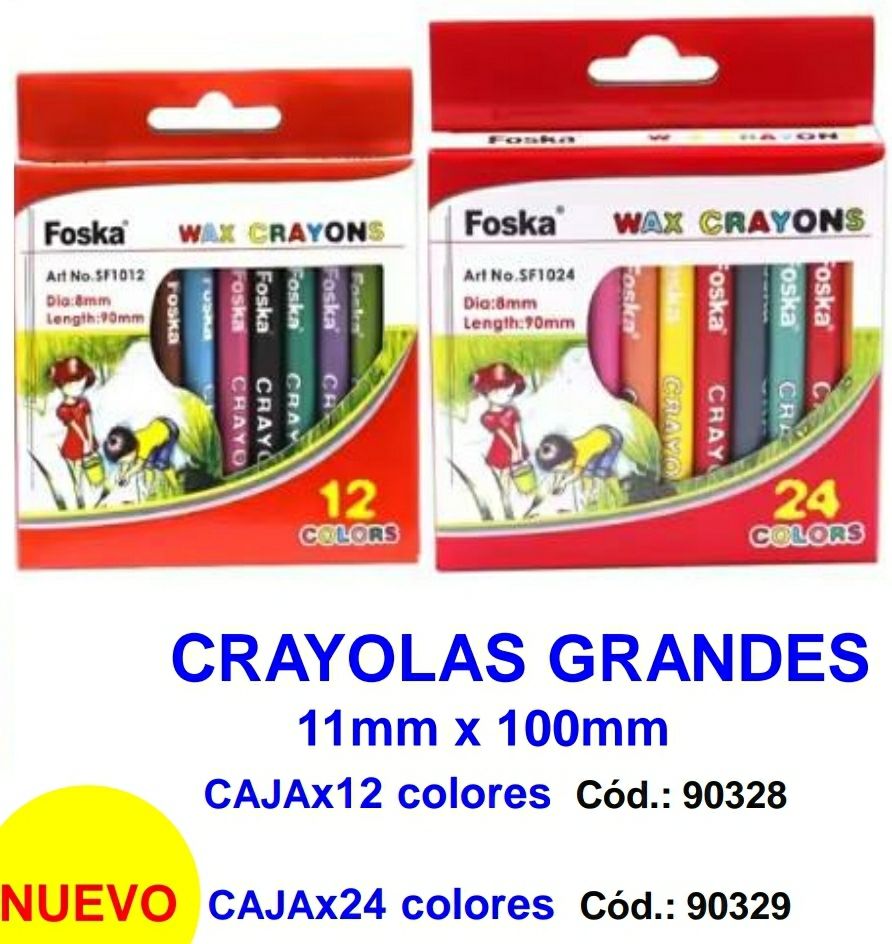 Crayola Gruesa *24  Unidades