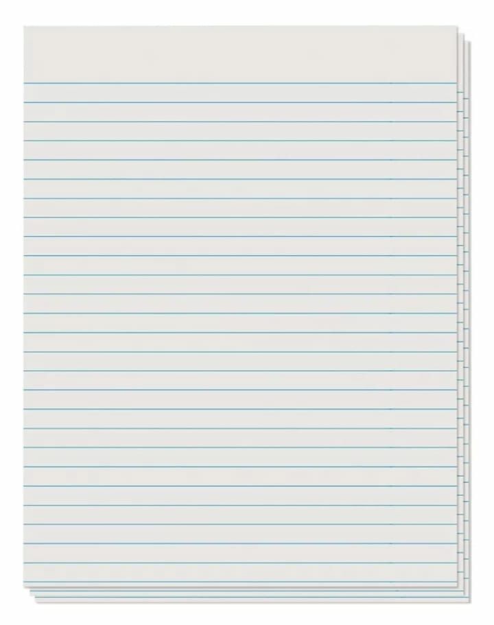 Hoja de escrito Paquete por 1000
